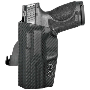 Smith & Wesson M&P 9/40 M2.0 3.6" Compact / Sub-Compact OWB KYDEX Paddle Holster - Rounded by Concealment Express