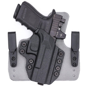 Smith & Wesson M&P 9MM Tuckable IWB KYDEX/Padded Wide Hybrid Holster - Rounded by Concealment Express