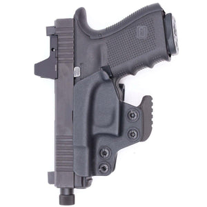 Smith & Wesson M&P SHIELD 3.1 & 4" 9MM Trigger Guard Tuckable IWB KYDEX Holster, Pocket Carry, & Purse/Bag Carry (w/Lanyard) Combo - Rounded by Concealment Express