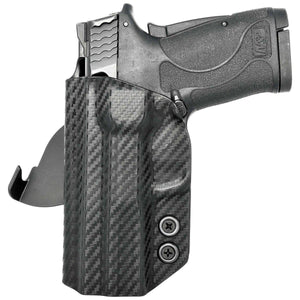 Smith & Wesson M&P SHIELD 380 EZ OWB KYDEX Paddle Holster - Rounded by Concealment Express