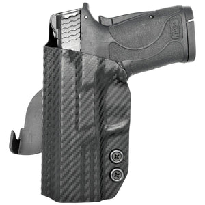 Smith & Wesson M&P SHIELD 9MM EZ OWB KYDEX Paddle Holster - Rounded by Concealment Express