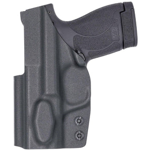 Smith & Wesson M&P SHIELD / SHIELD PLUS 9MM/40SW (Incl. M2.0 & Perf. Center - Non-Laser) Tuckable IWB KYDEX Holster (Optic Ready) - Rounded by Concealment Express