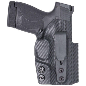 Smith & Wesson M&P SHIELD / SHIELD PLUS 9MM/40SW (Incl. M2.0 & Perf. Center - Non-Laser) Tuckable IWB KYDEX Holster (Optic Ready) - Rounded by Concealment Express