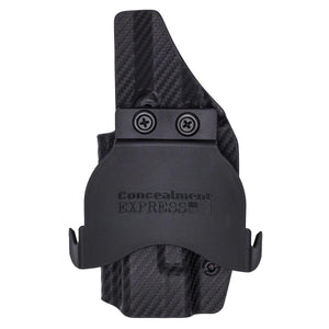 Springfield Hellcat OWB KYDEX Paddle Holster (Optic Ready) - Rounded by Concealment Express