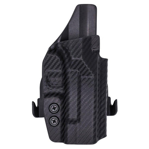 Springfield Hellcat Pro OWB KYDEX Paddle Holster (Optic Ready) - Rounded by Concealment Express