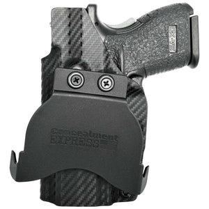 Springfield XD 3" Sub-Compact OWB KYDEX Paddle Holster - Rounded by Concealment Express
