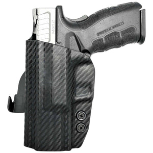 Springfield XD 4" Full Size Service Model (Gen1) OWB KYDEX Paddle Holster - Rounded by Concealment Express