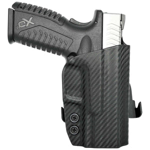 Springfield XD-M 3.8" 9MM OWB KYDEX Paddle Holster - Rounded by Concealment Express