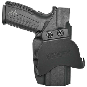 Springfield XD-M 3.8" 9MM OWB KYDEX Paddle Holster - Rounded by Concealment Express