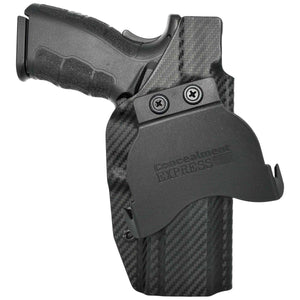 Springfield XD-M 4.5" OWB KYDEX Paddle Holster - Rounded by Concealment Express