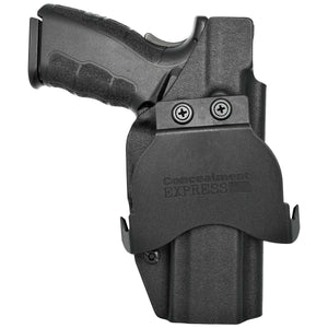 Springfield XD-M 5.25" OWB KYDEX Paddle Holster - Rounded by Concealment Express