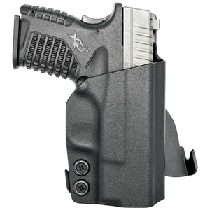Springfield XD-S 3.3" OWB KYDEX Paddle Holster - Rounded by Concealment Express