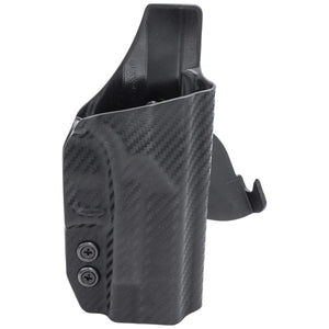 Walther PDP Full Size 4.5" OWB KYDEX Paddle Holster - Rounded by Concealment Express