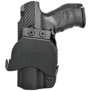 Walther PPQ M1 4.0" 9MM OWB KYDEX Paddle Holster - Rounded by Concealment Express