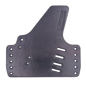 Wide Leather Hybrid Backer - Rounded by Concealment Express