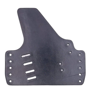 Wide Leather Hybrid Backer - Rounded by Concealment Express